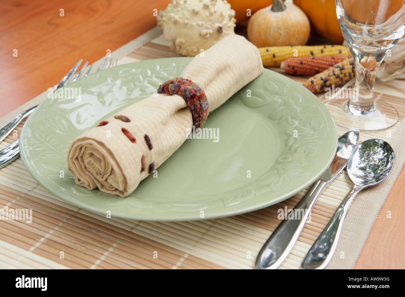 Place setting Stock Photo