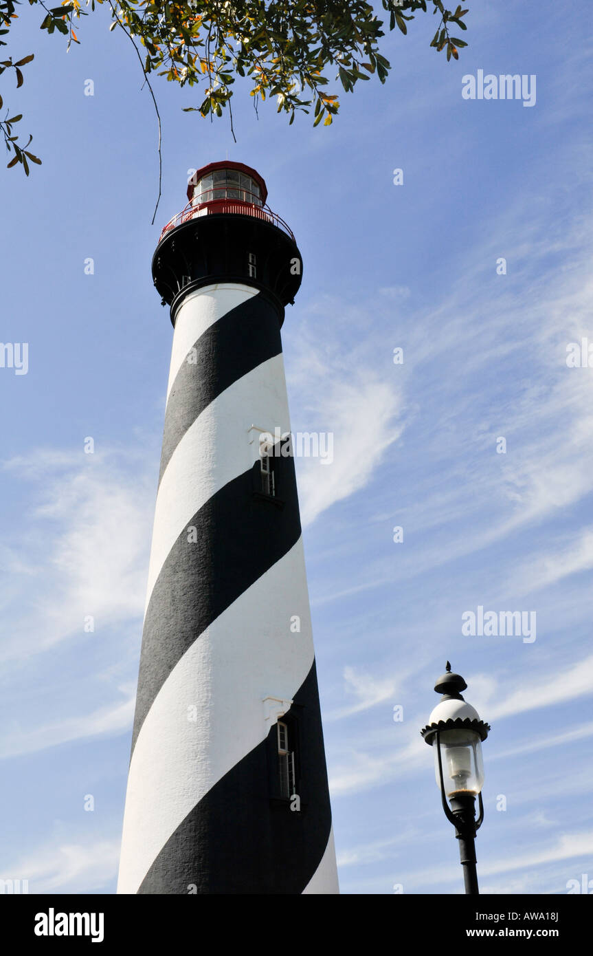 The St. Augustine Light Station in St. Augustine, Florida, USA Stock