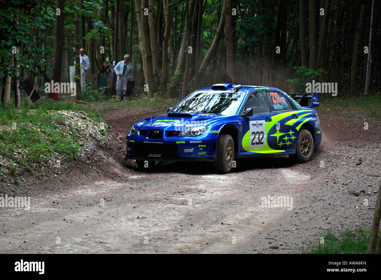 Colin McRae Subaru Impreza Rally Car Cornering Goodwood Festival Of Speed  Stock Photo - Alamy