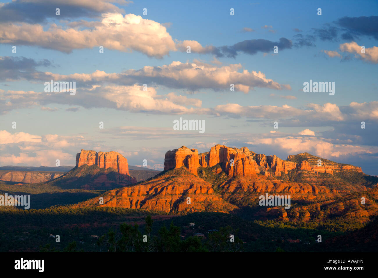 Red Rocks at sunset Stock Photo - Alamy