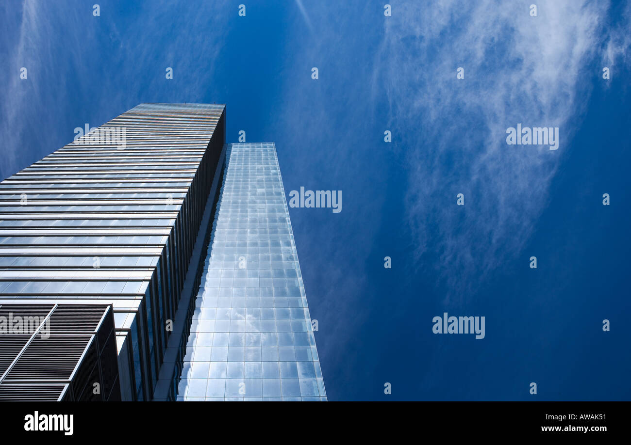 Modern office building and blue sky Stock Photo - Alamy