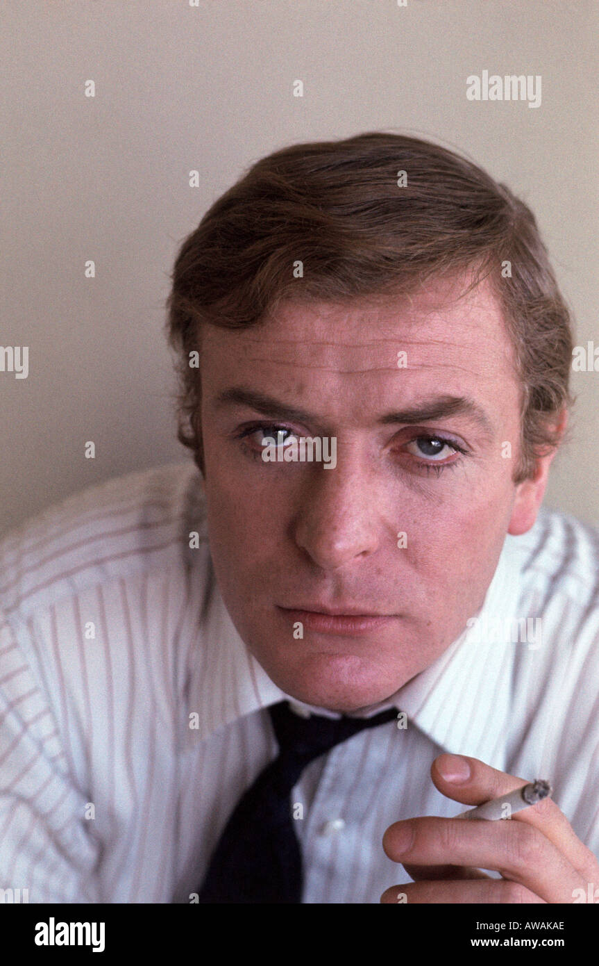 MICHAEL CAINE Stock Photo