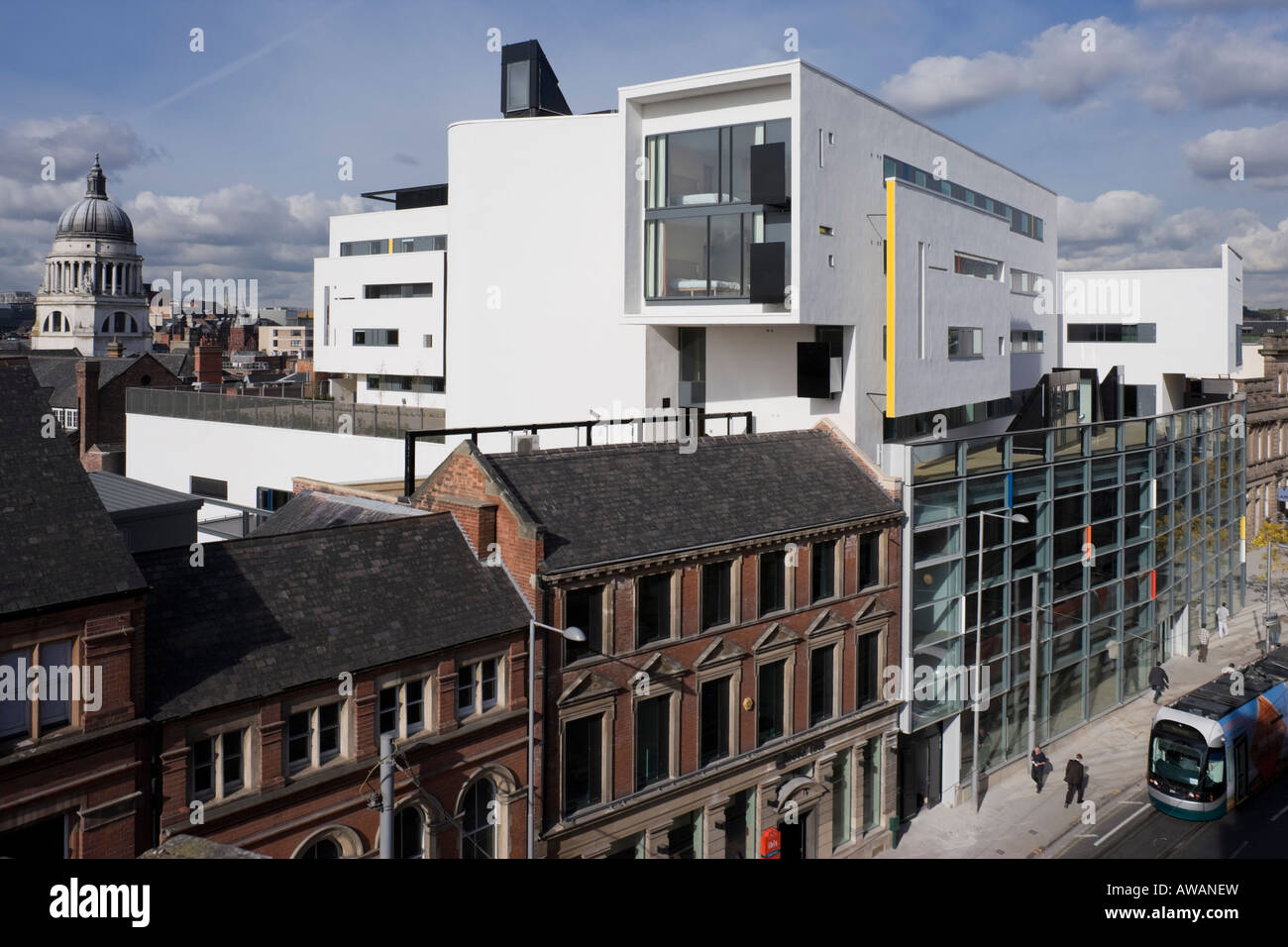 The Pod, Fletcher Gate, Nottingham. Architect Benson Forsyth with