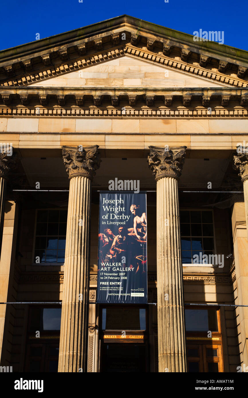 Walker Art Gallery Liverpool Merseyside England Stock Photo - Alamy