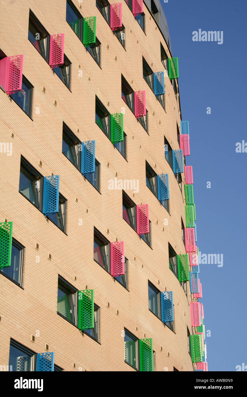Student on Kirkstall Road, Leeds Stock Photo Alamy