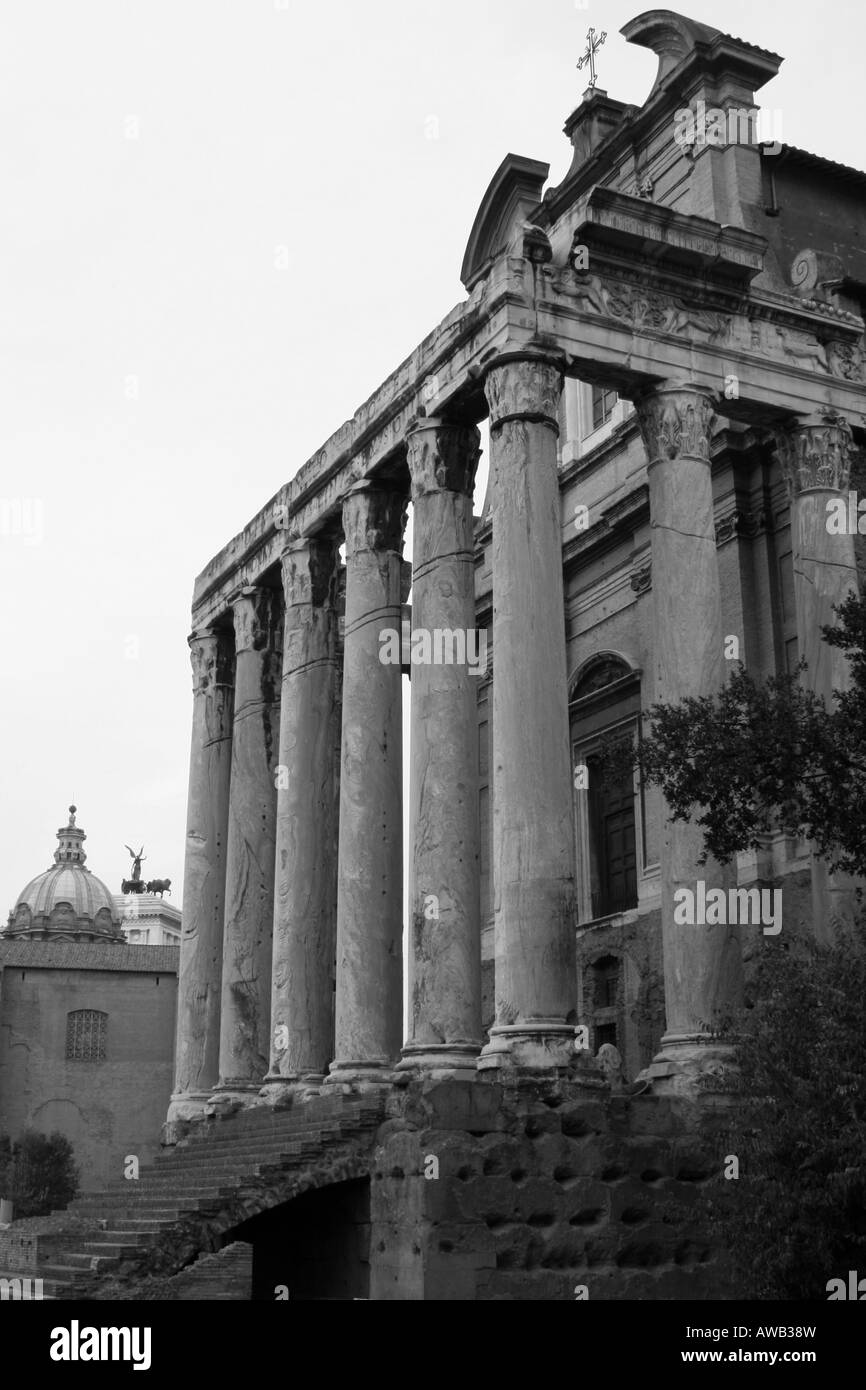 Churches of rome Black and White Stock Photos & Images - Alamy