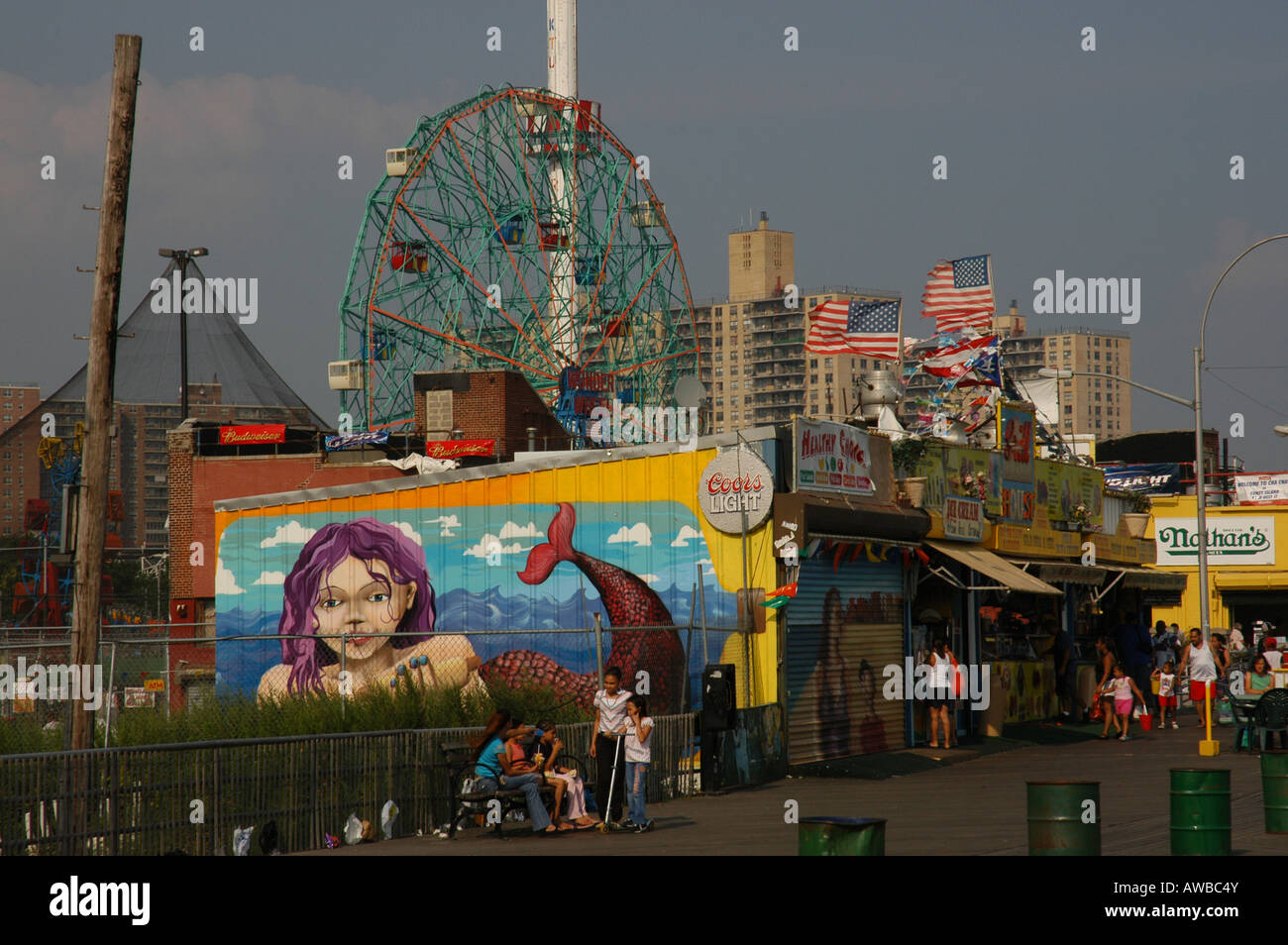 Coney Island Brooklyn New York USA Stock Photo