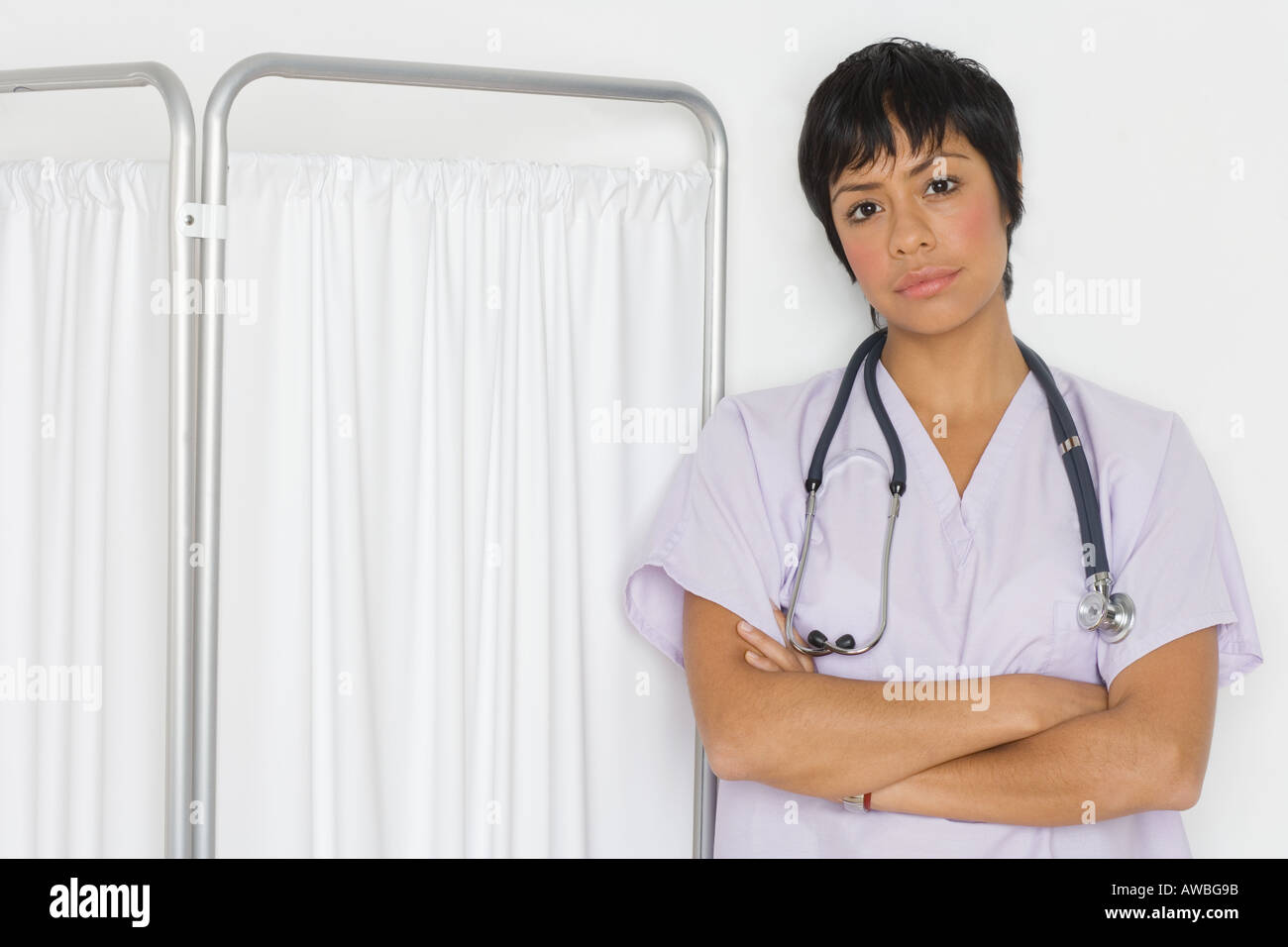 Portrait of female health practitioner Stock Photo