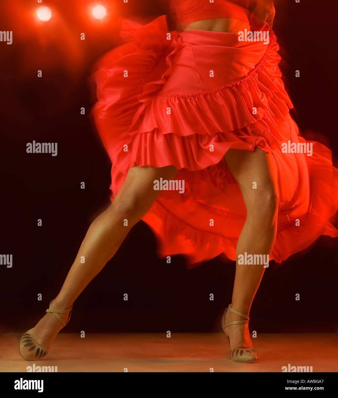 Woman dancing at nightclub Stock Photo - Alamy