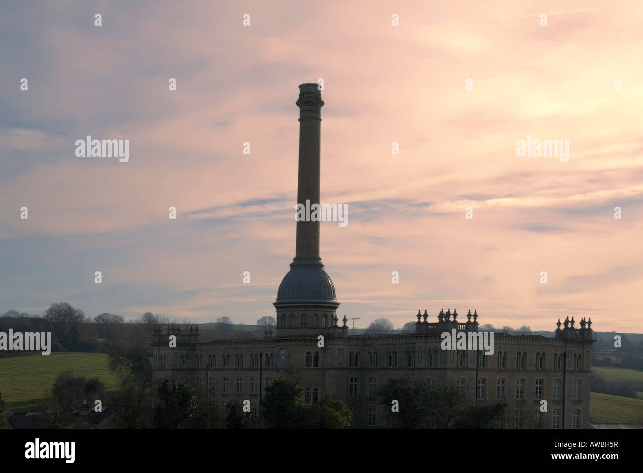 The Bliss tweed wool mill now converted into flats chipping norton the cotswolds midlands
