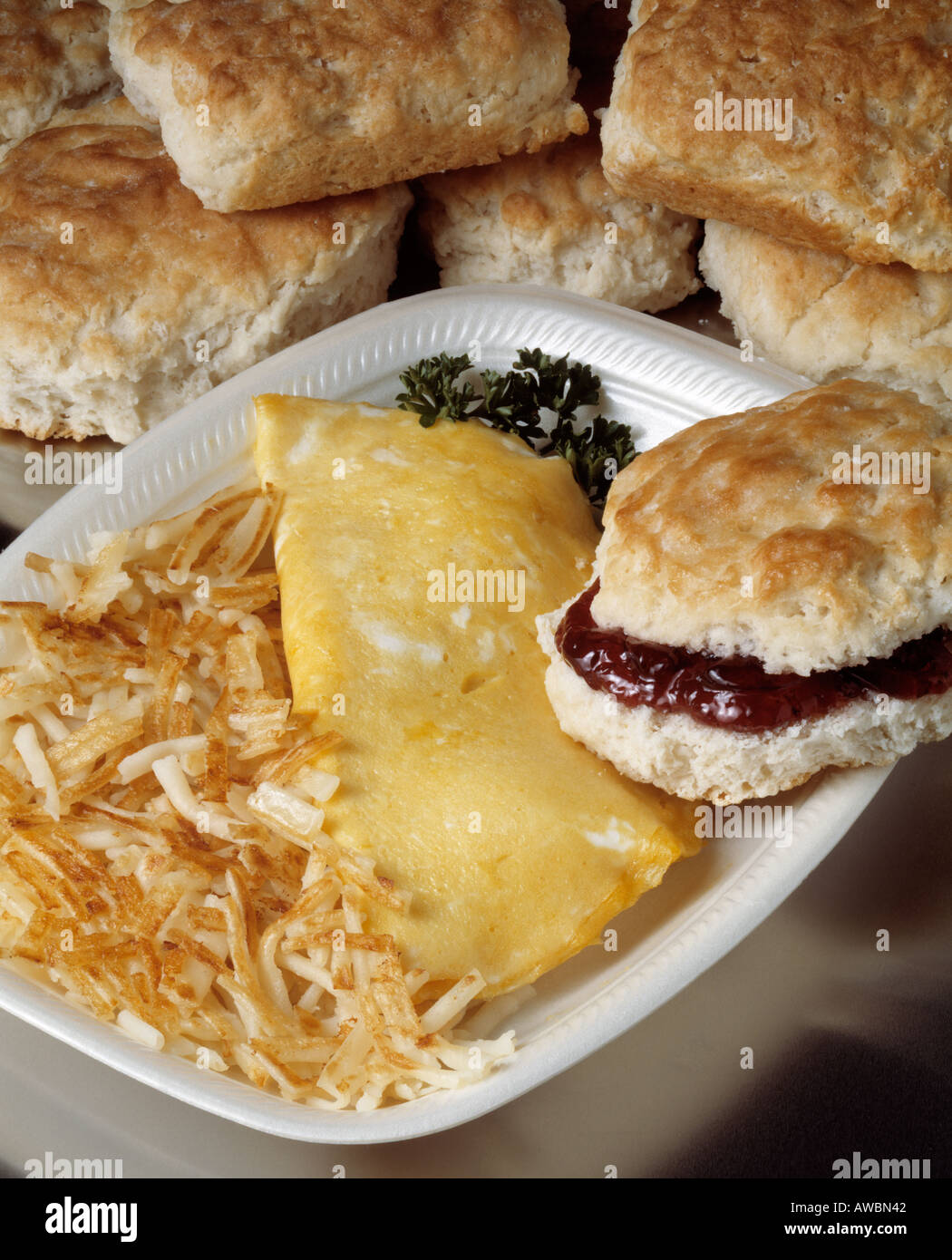 hearty breakfast cheese omlette eggs hash brown home fry potato