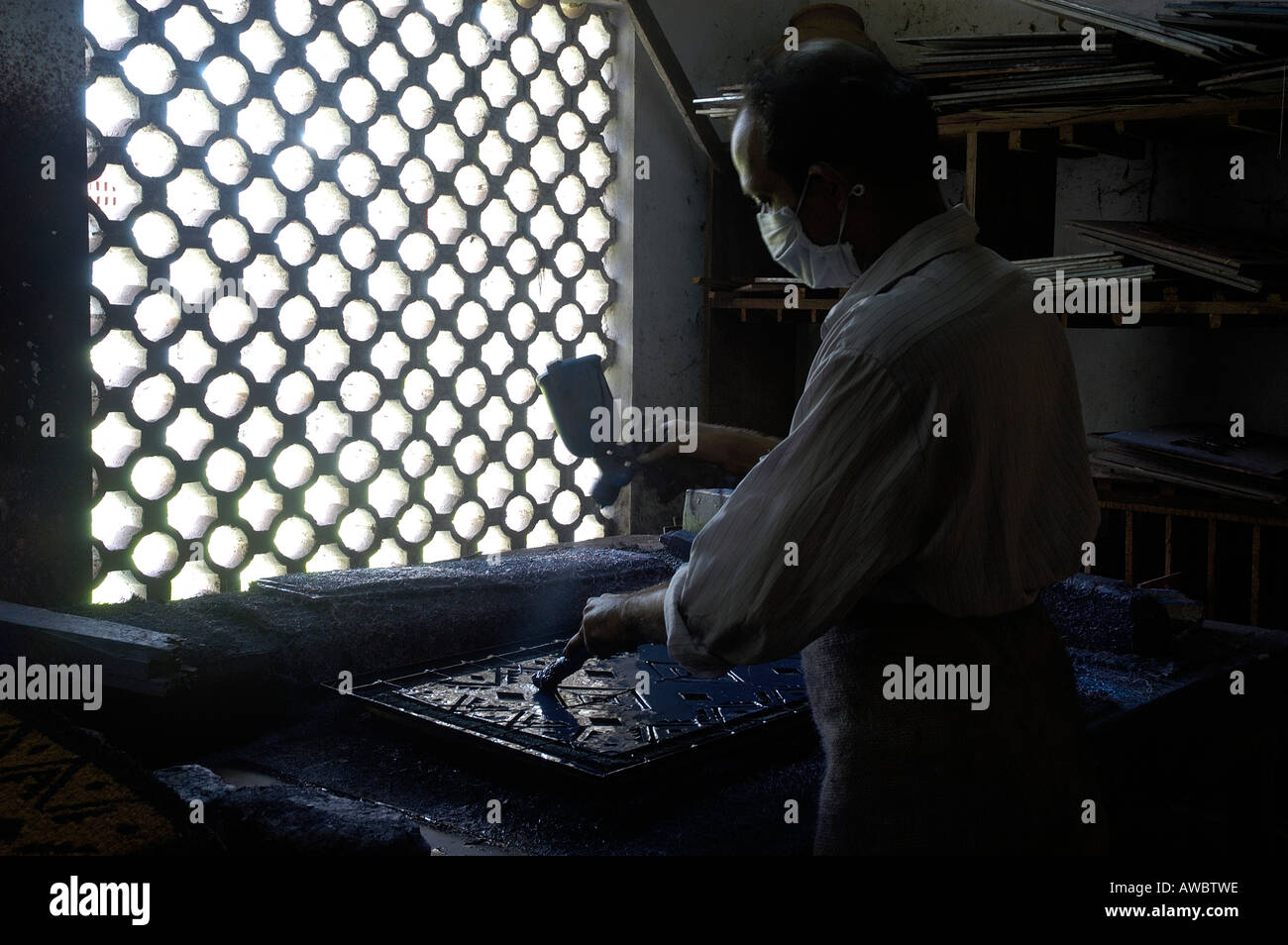 COIR PROCESSING IN FACTORY IN ALAPPUZHA DISTRICT Stock Photo Alamy
