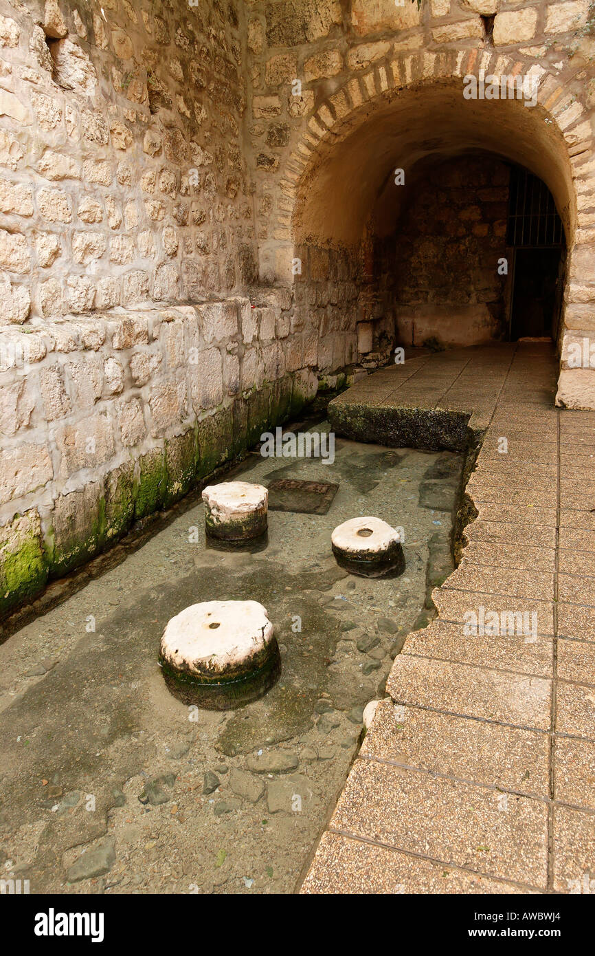 Jerusalem Israel The City of David the Pool of Siloam dates from 5th ...