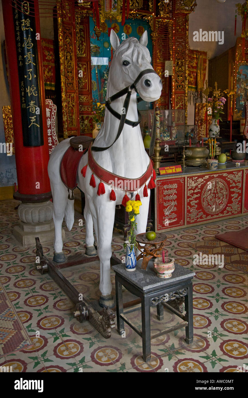 Sitting wooden horse china