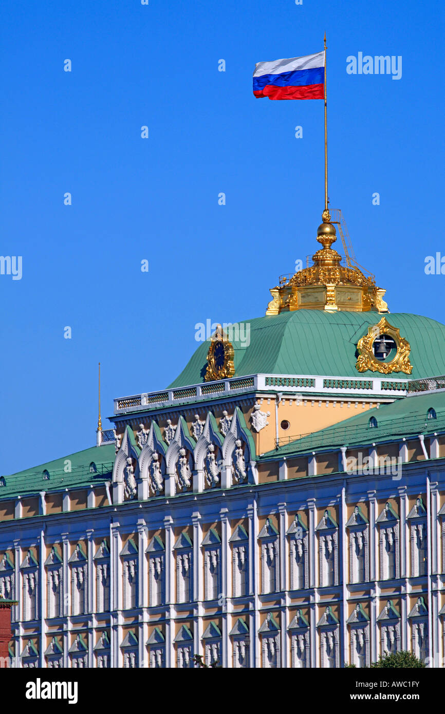 Russia, Moscow, The Kremlin, The Grand Kremlin Palace Stock Photo