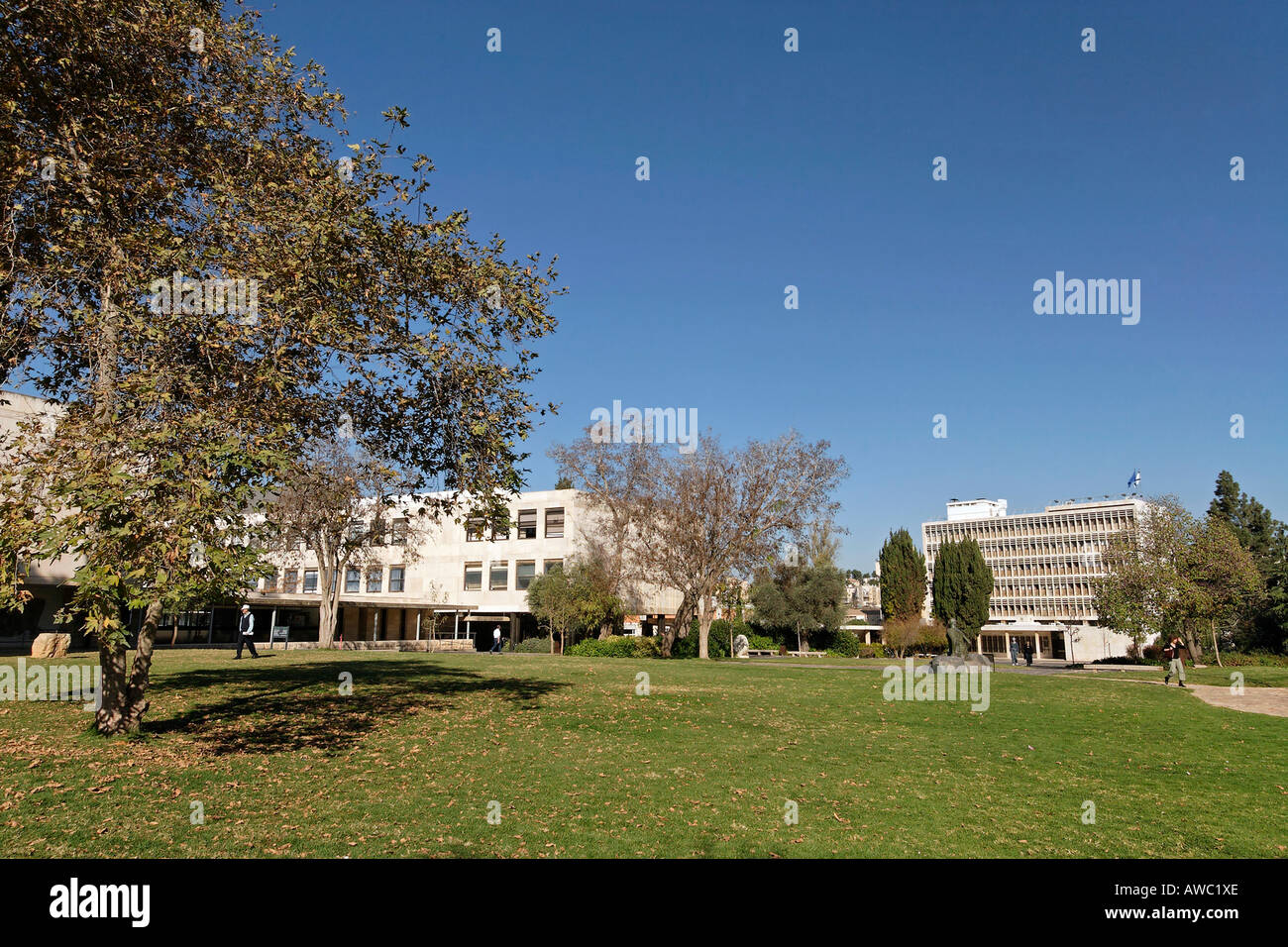 Israel jerusalem the hebrew university edmond safra campus in givat ram stock image