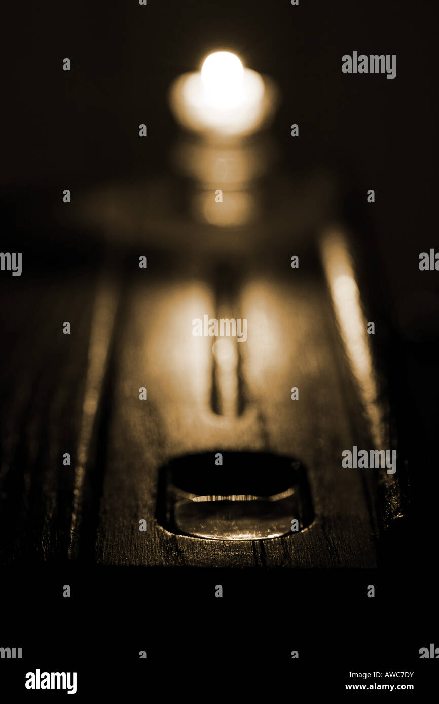 School desk ink well hi-res stock photography and images - Alamy
