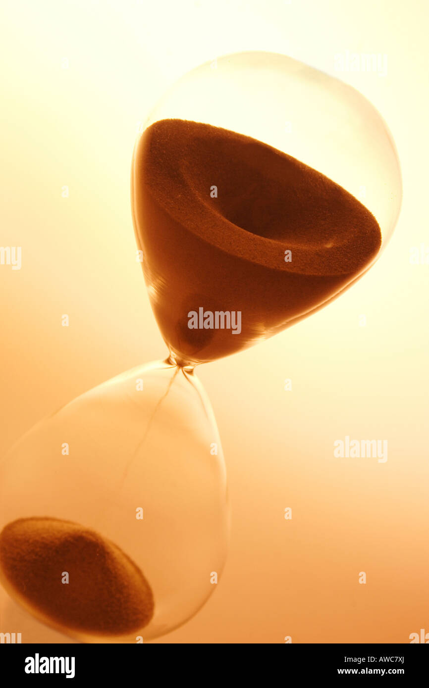 egg timer or hourglass Stock Photo Alamy