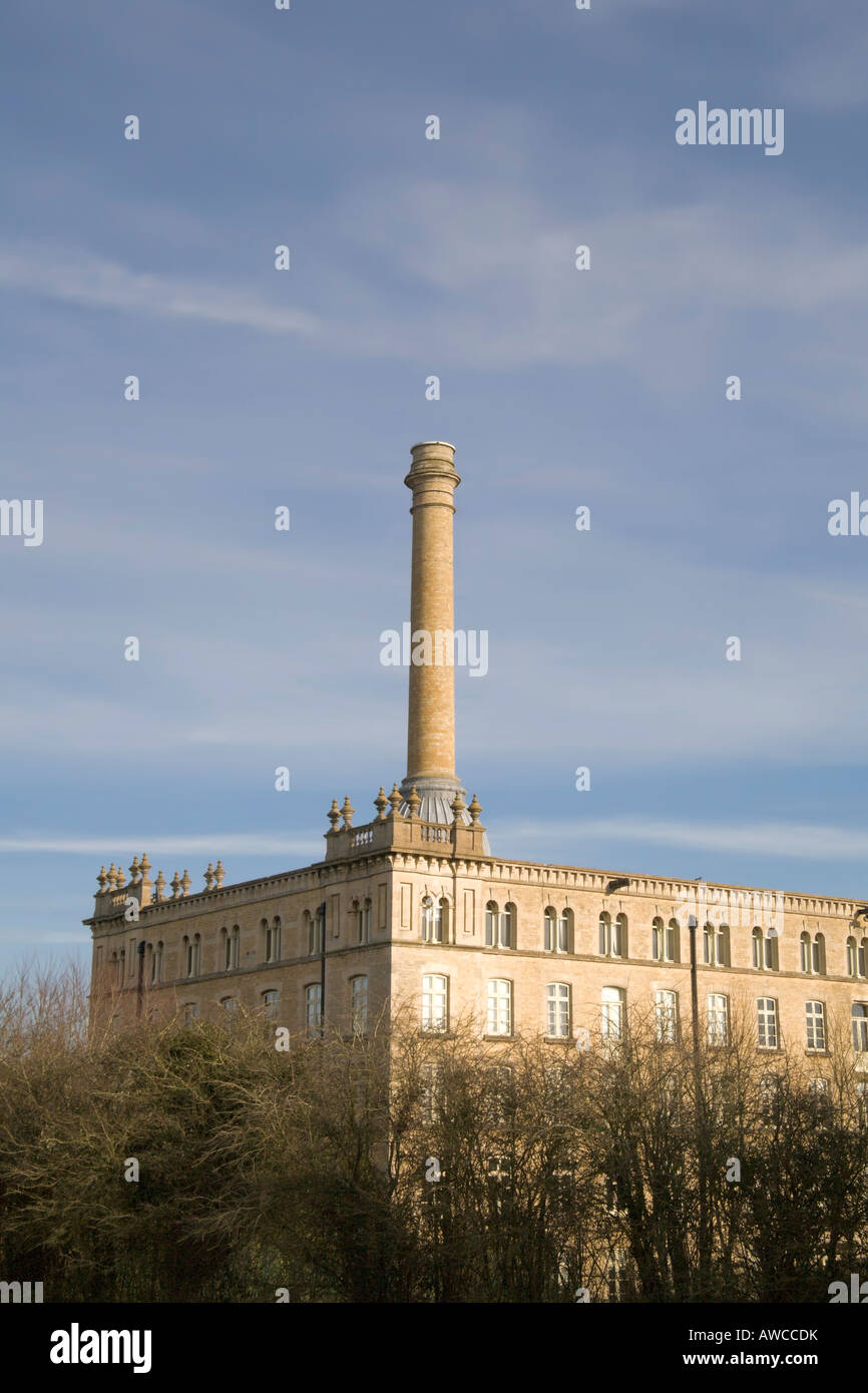 The Bliss tweed wool mill now converted into flats chipping norton the cotswolds midlands