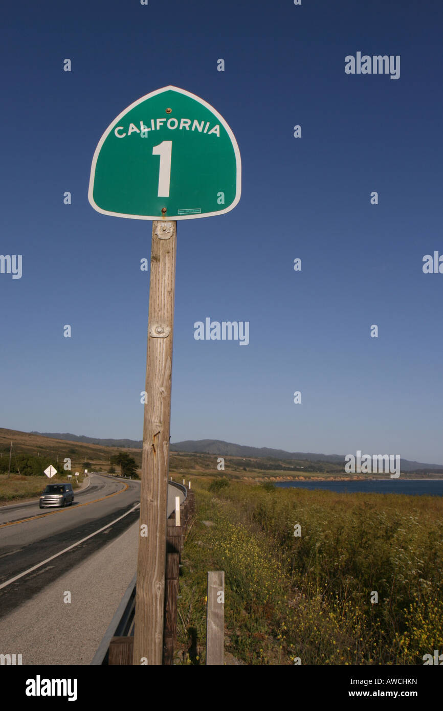 Pacific Coast Highway Stock Photo