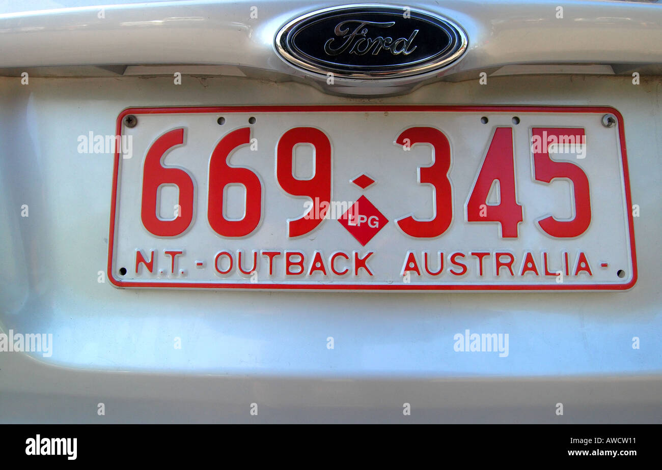 Australian license plate hires stock photography and images Alamy