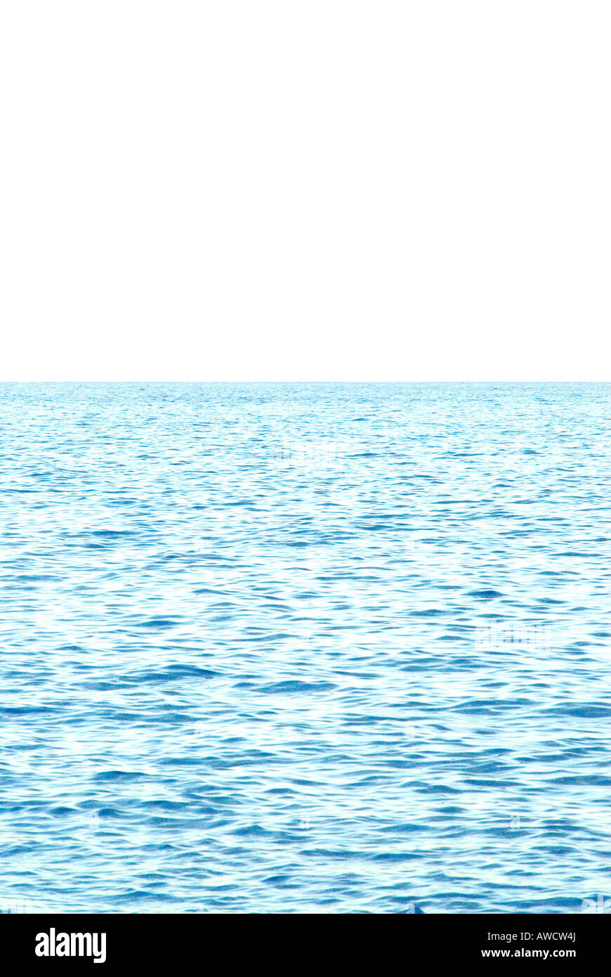 Spain Canary Islands La Palma light blue surface rippled of ocean sea nobody Stock Photo