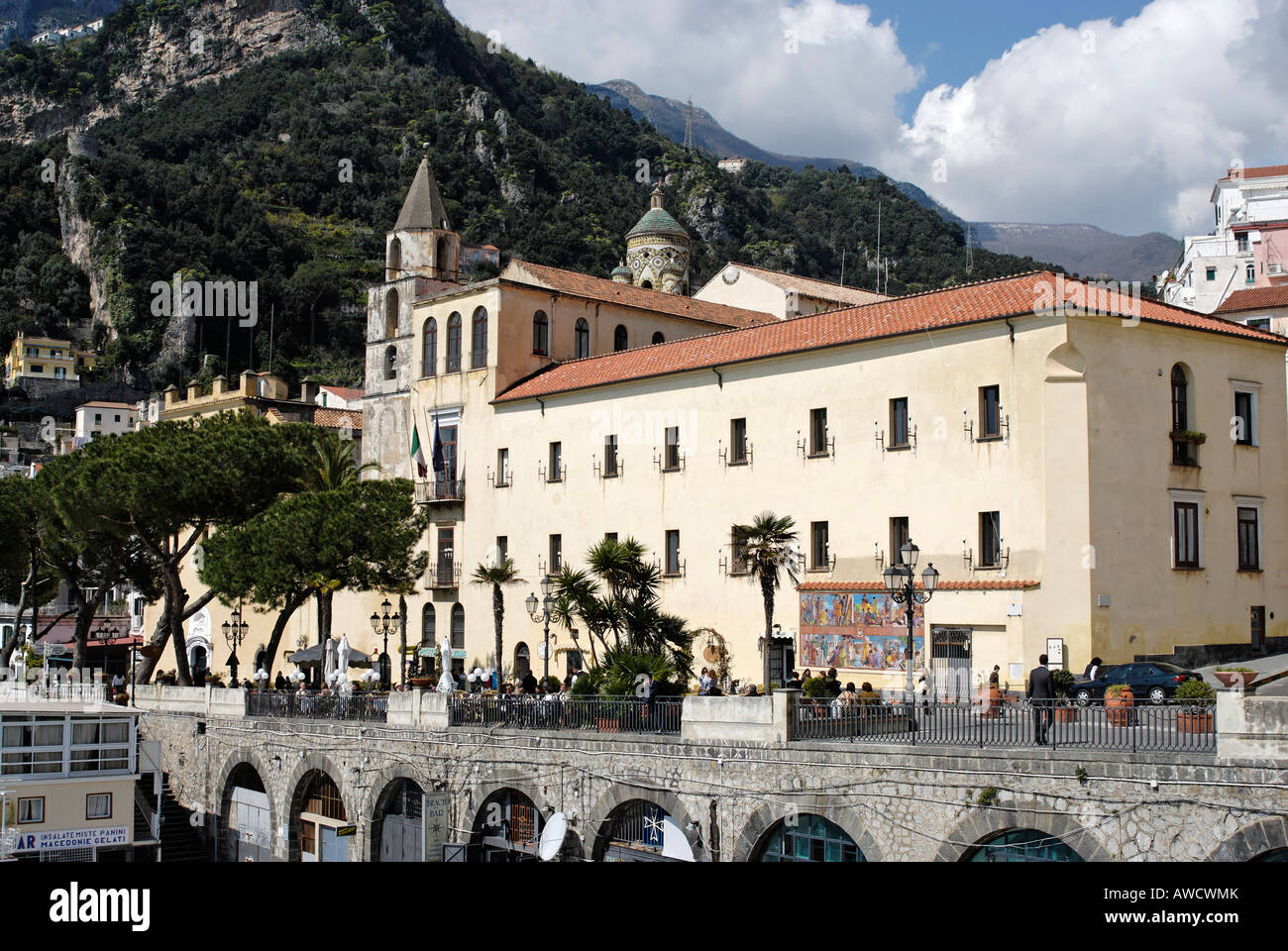 Amalfi Amalfi coast Campania Italy Italia Arsenale della Repubblica Stock Photo