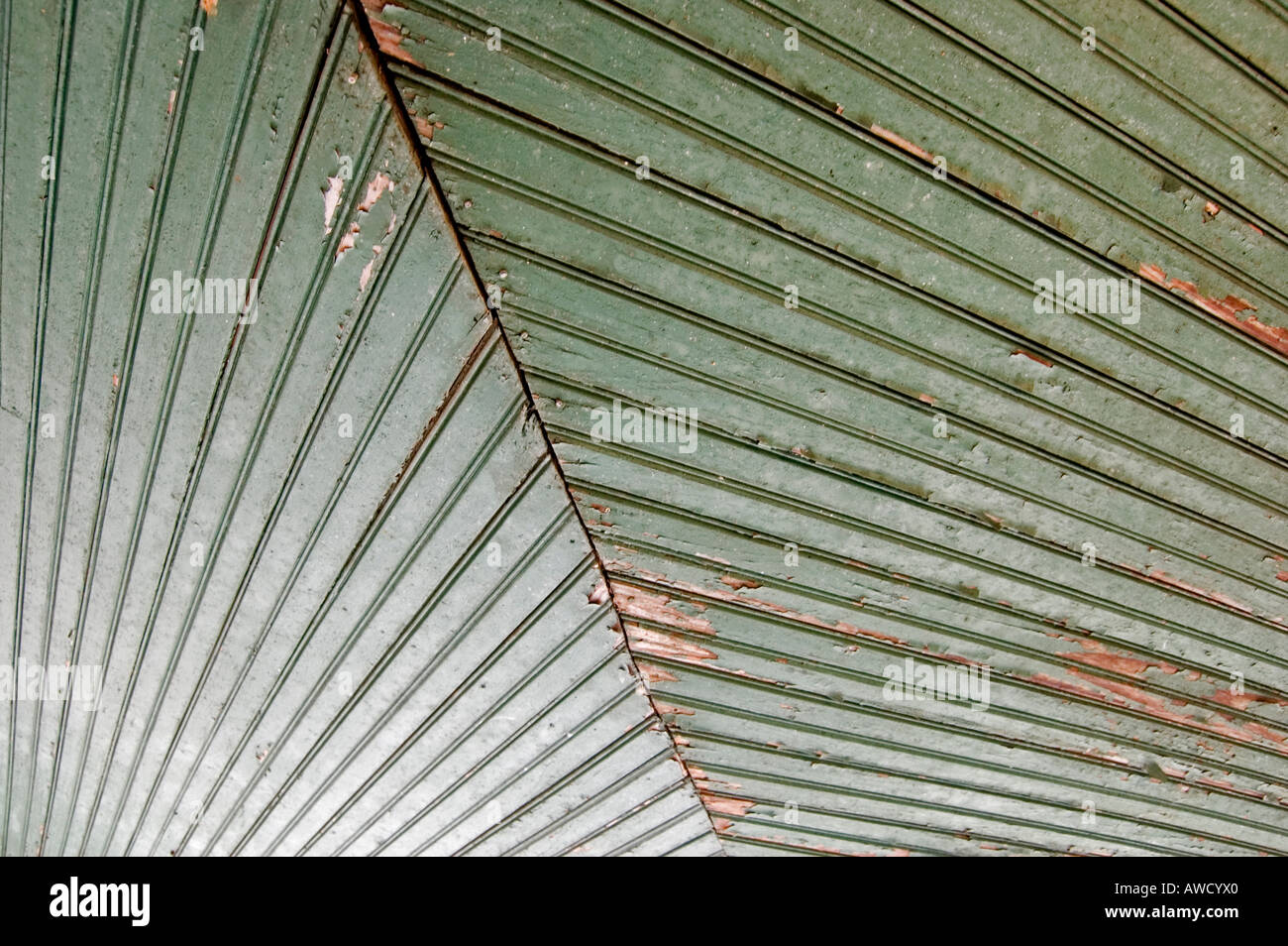 Bead Board Ceiling Stock Photo 9452767 Alamy