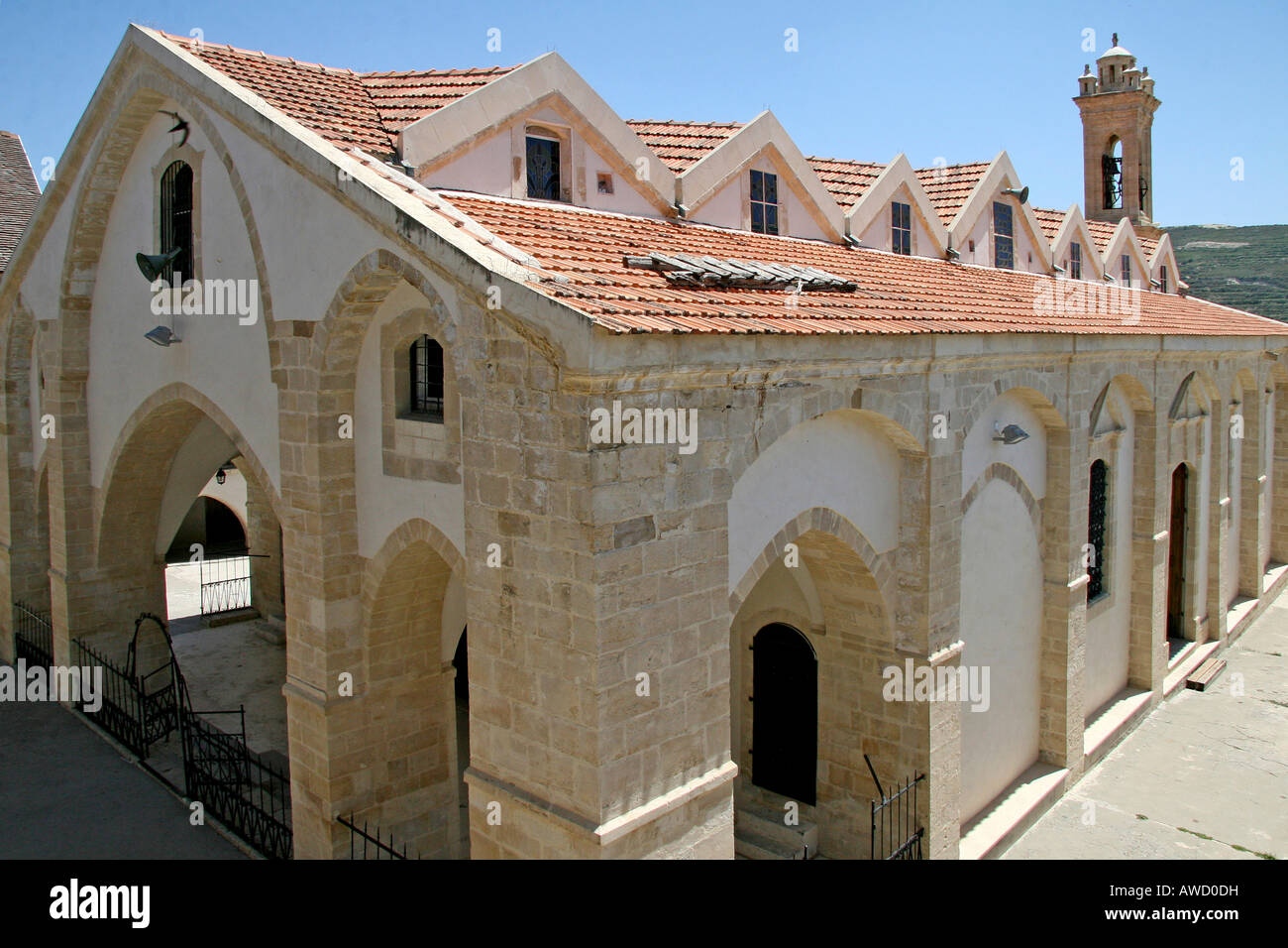 Timiou Stavrou Church, Omodos, Cyprus, Europe Stock Photo Alamy