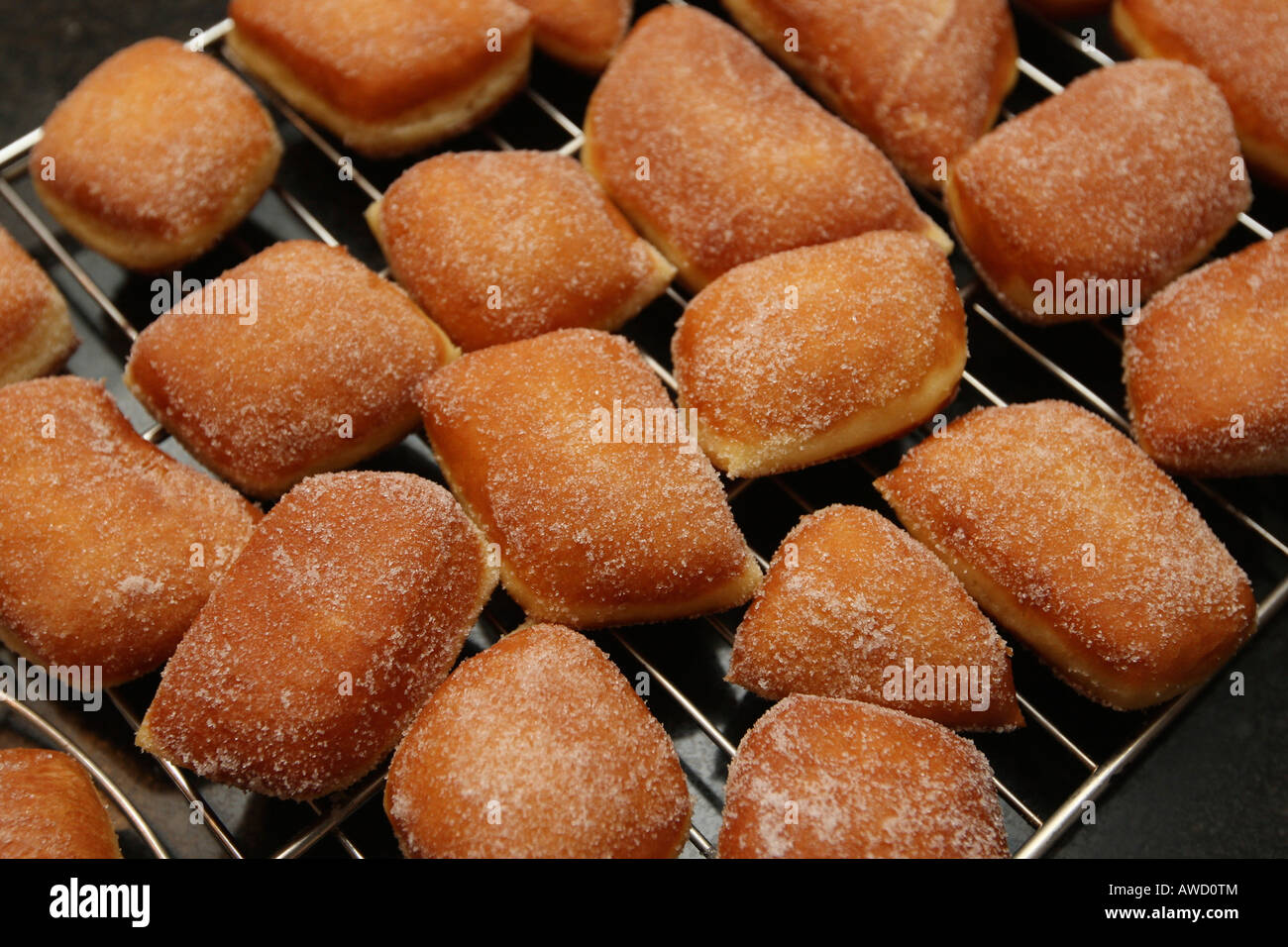 Homemade doughnuts Stock Photo
