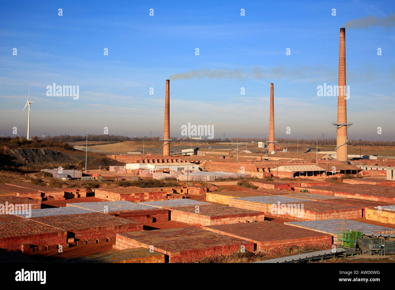 Chimney Stacks LBC Brickworks Hanson brick company works Whittlesey