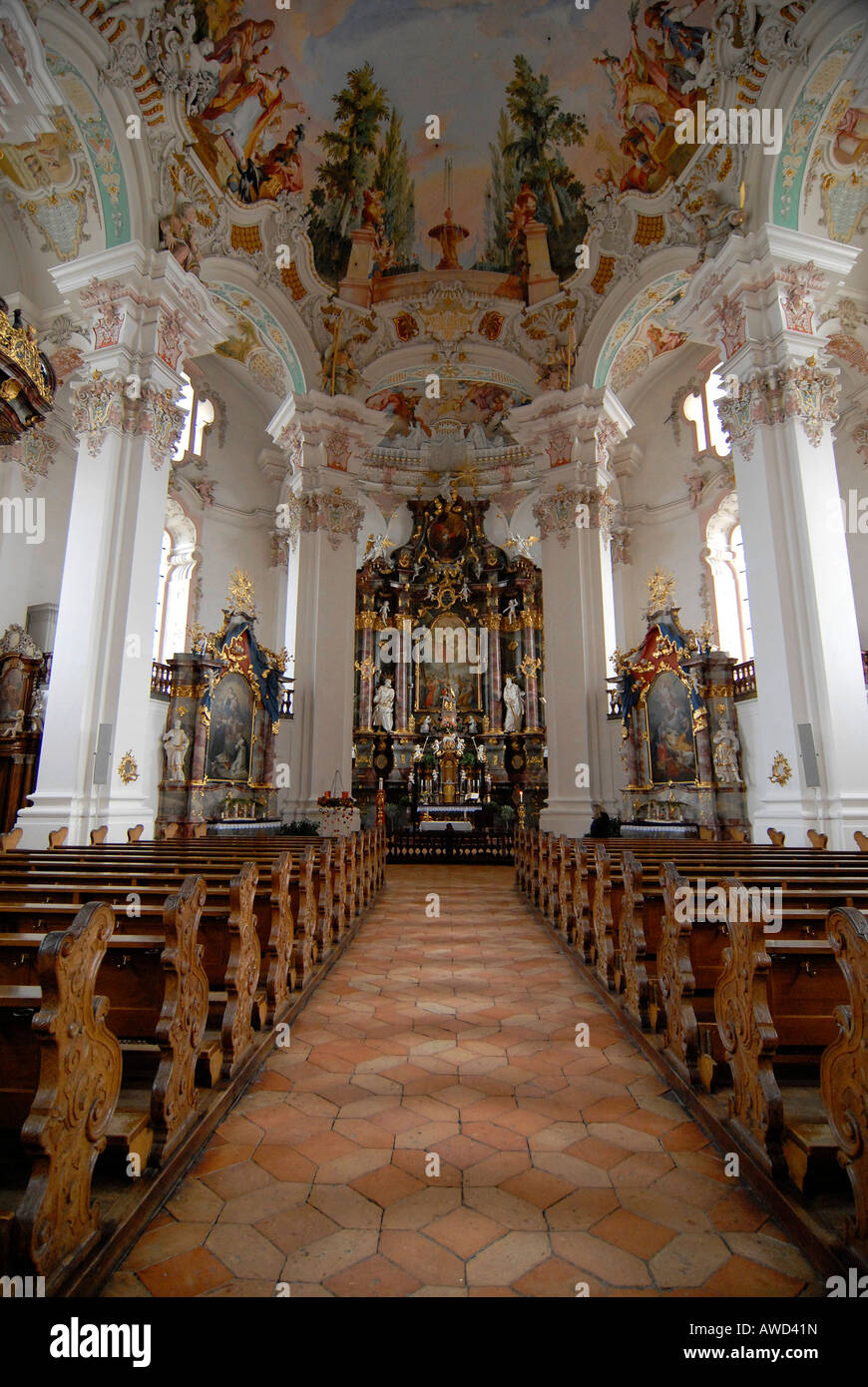 Church of pilgrimage, Steinhausen, Baden Wuerttemberg, Germany, Europe Stock Photo Alamy