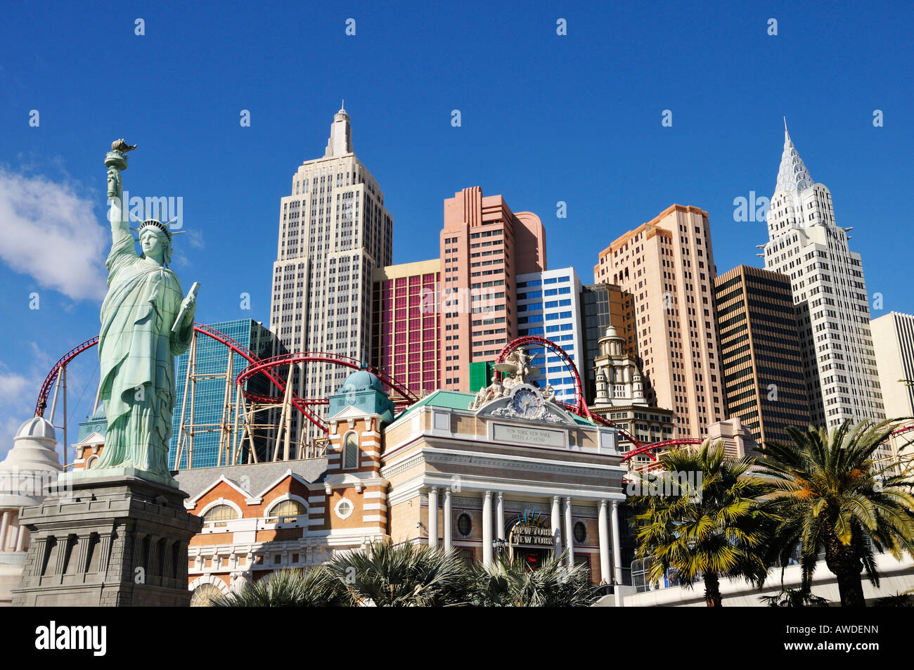 New York New York Hotel Las Vegas Stock Photo - Alamy