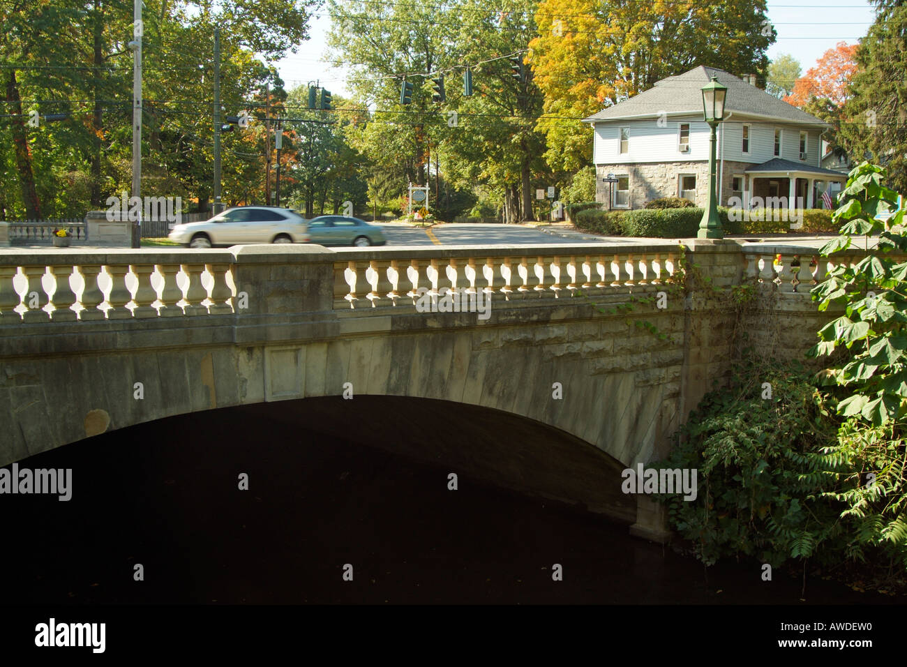 The Headless Horseman Bridge At Sleepy Hollow New York Usa Hudson River Region Stock Photo Alamy