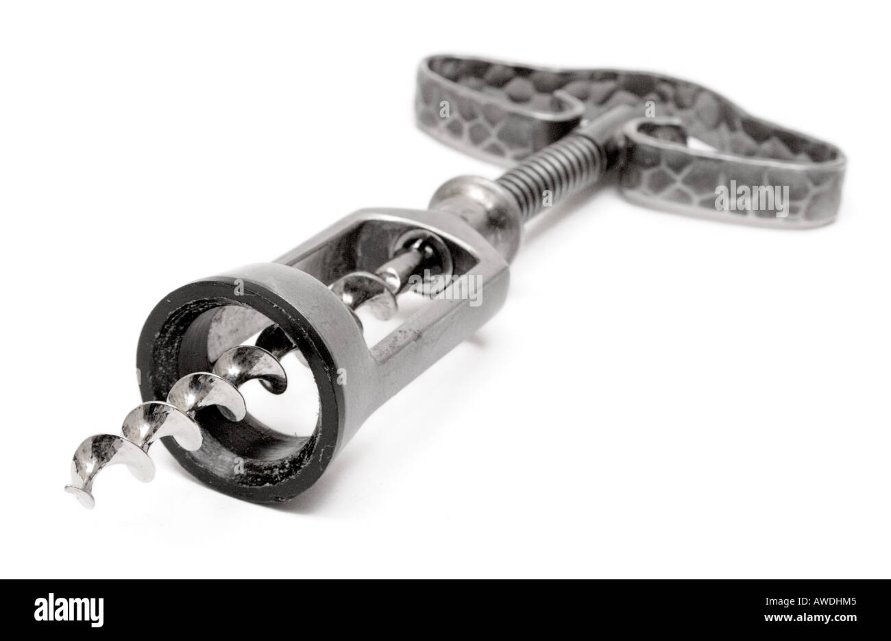 Rustic Corkscrew (Front View Stock Photo Alamy