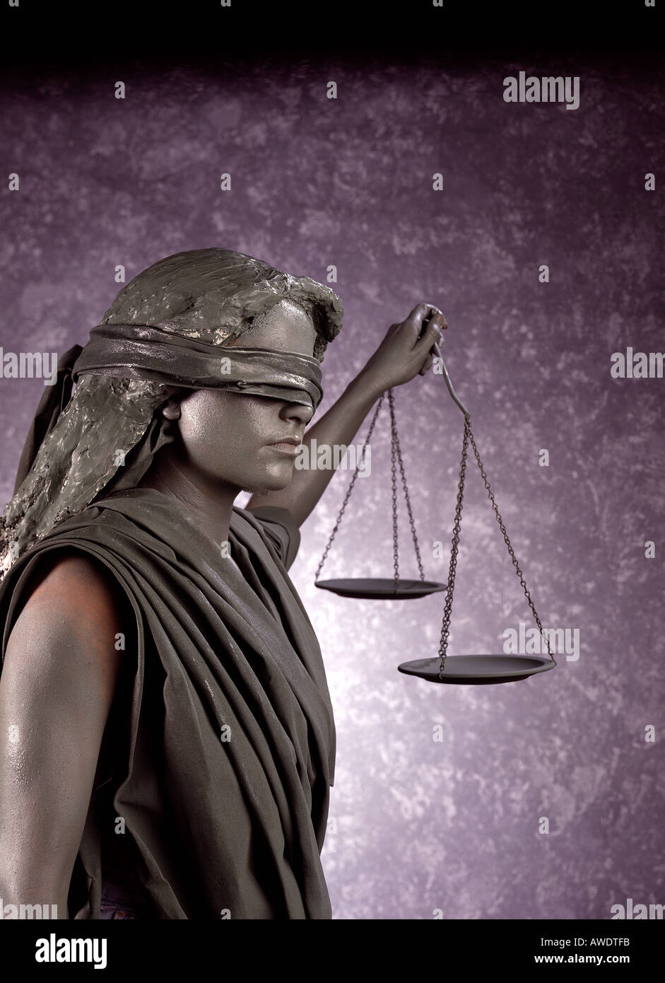 Lady Justice and scales. Mannequin is posed with blindfold over her eyes  and wit , #AD, #Mannequin, #posed, #scales, #Lad…