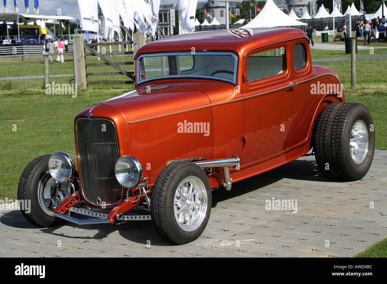 1930 Ford Model A Coupe at Goodwood Festival of Speed, Sussex, UK Stock Photo