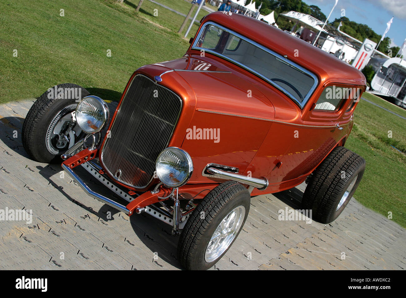 1930 Ford Model A Coupe at Goodwood Festival of Speed, Sussex, UK Stock Photo