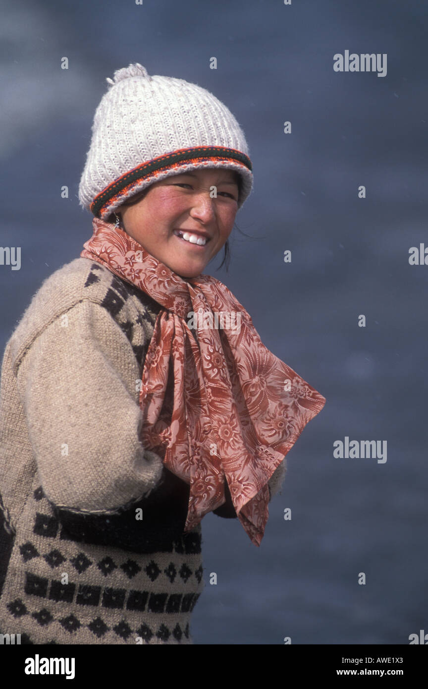 Young Sherpa girl from Nepal Stock Photo Alamy