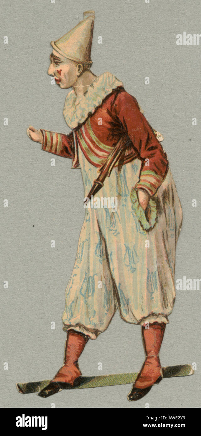 Clown costume 19th century hi-res stock photography and images - Alamy