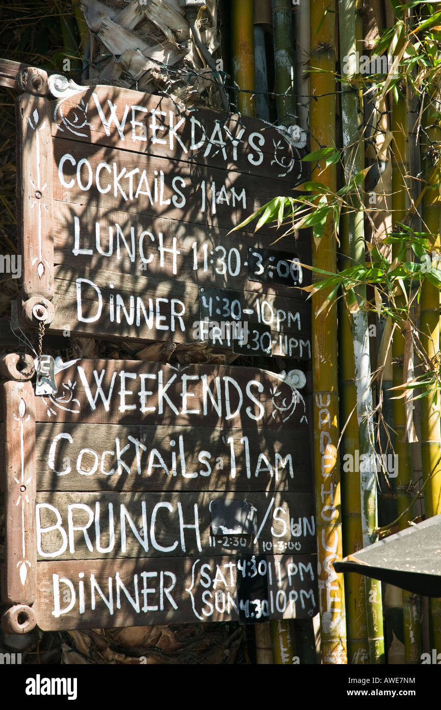 The Warehouse Restaurant Marina del Rey, California, USA Stock Photo