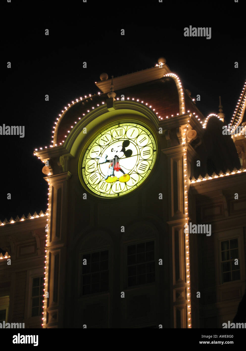 Euro Disney Paris Stock Photo