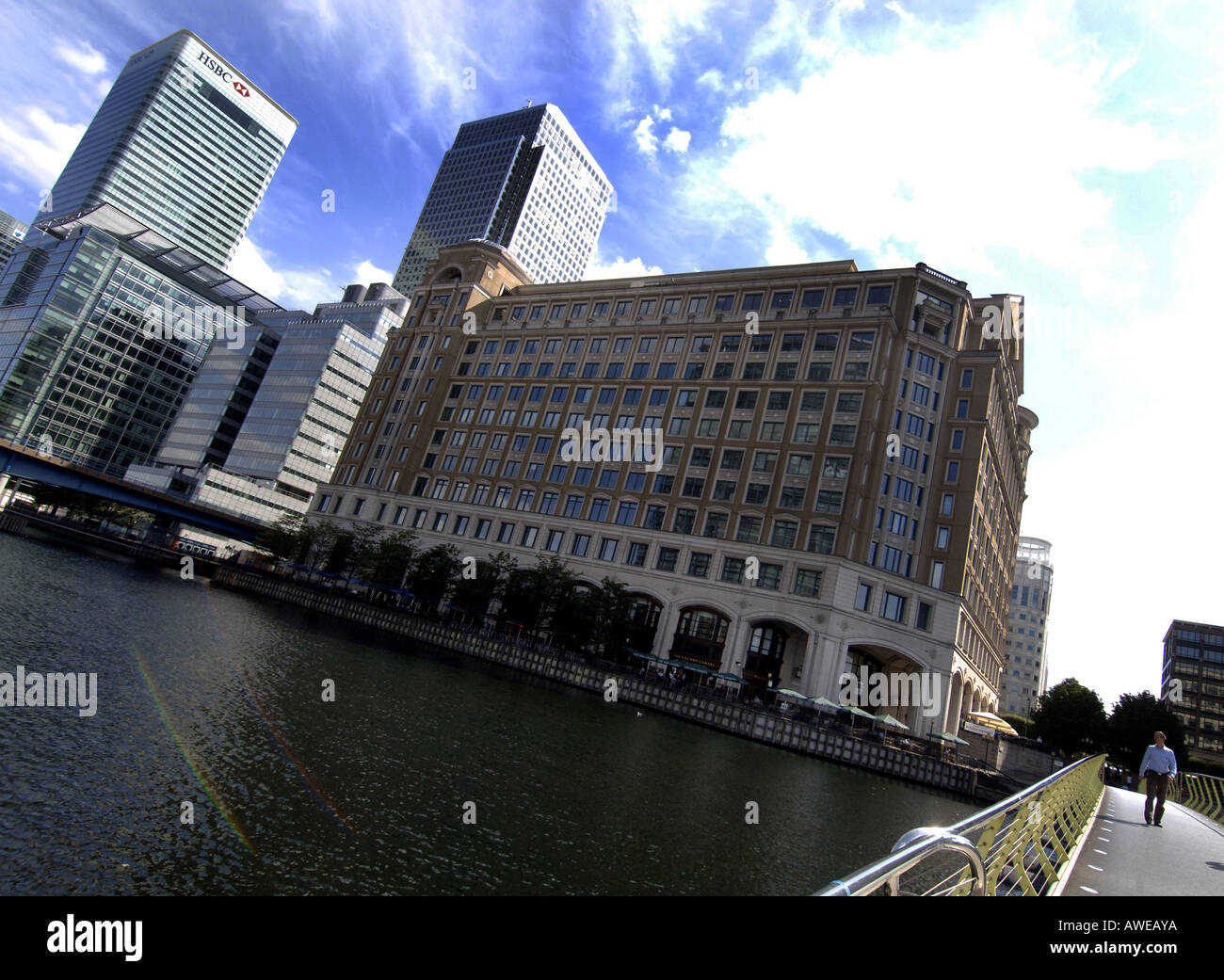 Canary wharf trader hi-res stock photography and images - Alamy