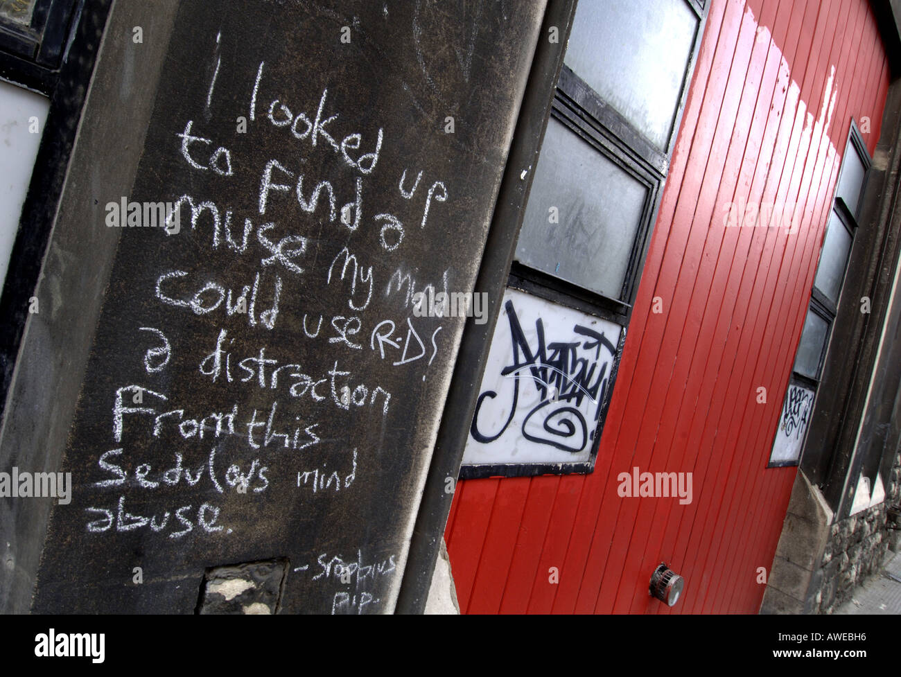 Street art East London Stock Photo Alamy