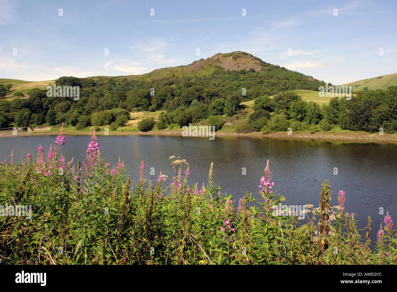 England Cheshire Macclesfield Langley Bottoms Reservoir Stock Photo Alamy
