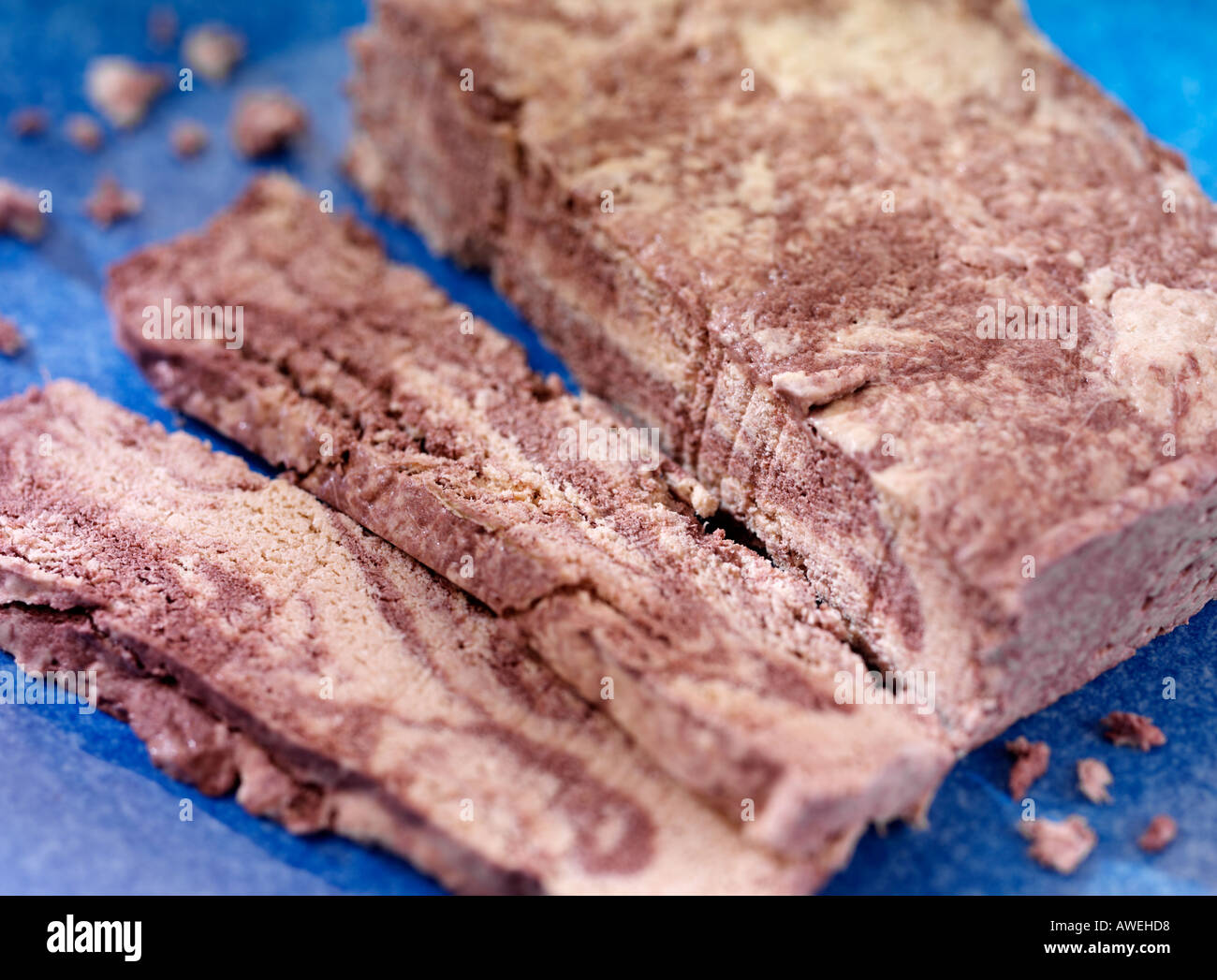 HALVA WITH COCOA Stock Photo Alamy
