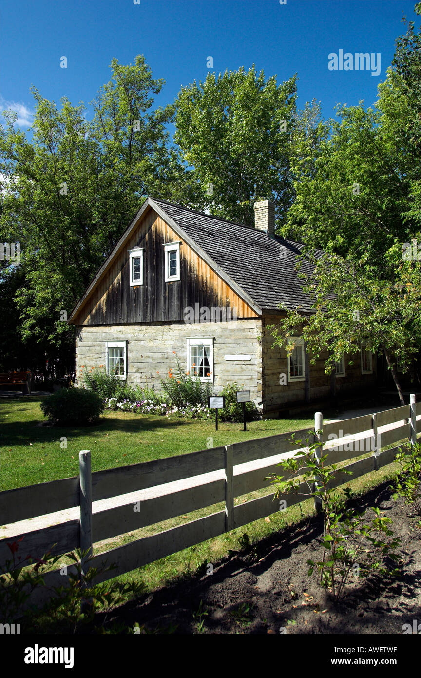 The historic Hochfeld House at The Mennonite Heritage Village in