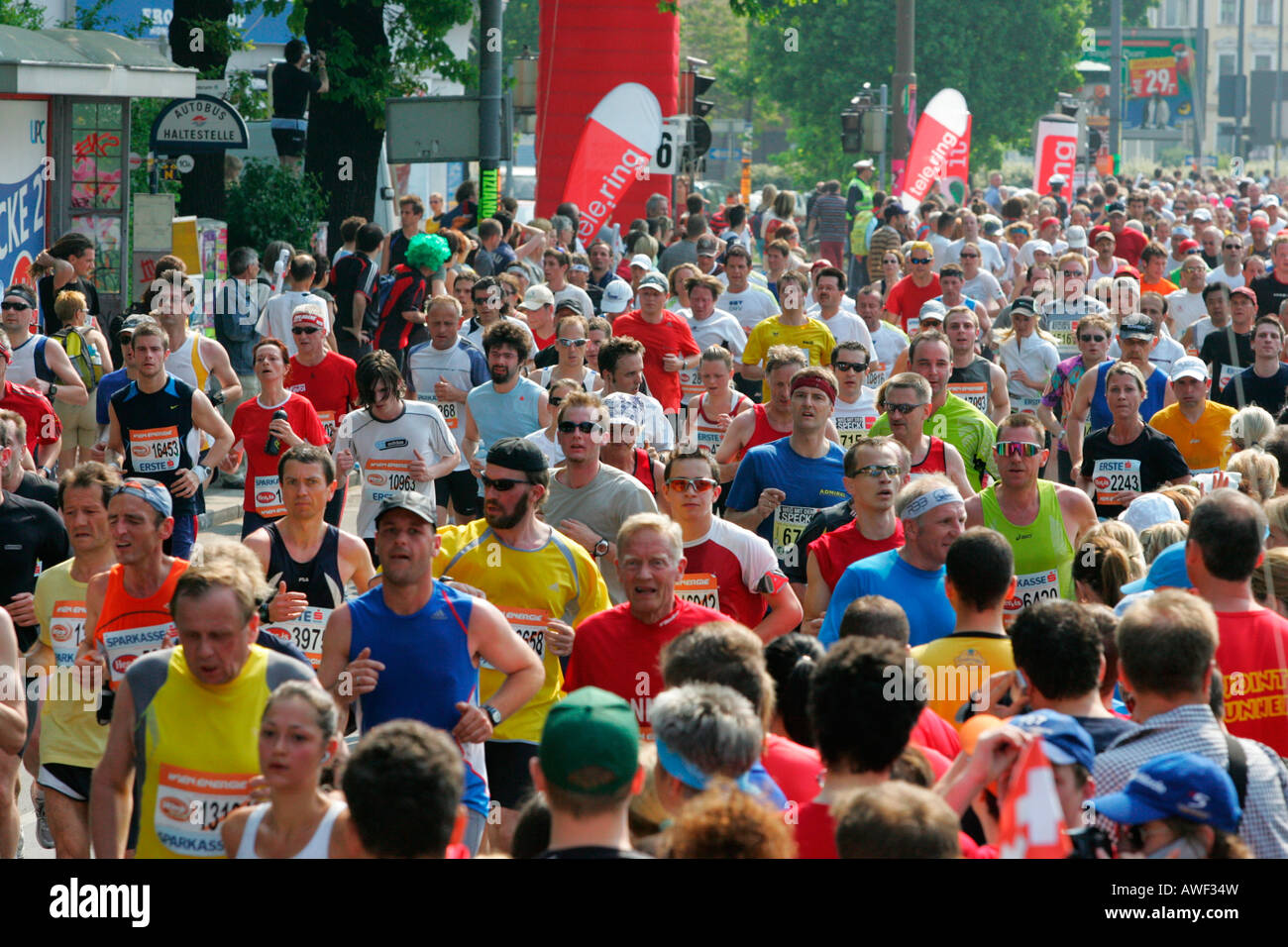 Marathon, Vienna, Austria, Europe Stock Photo Alamy