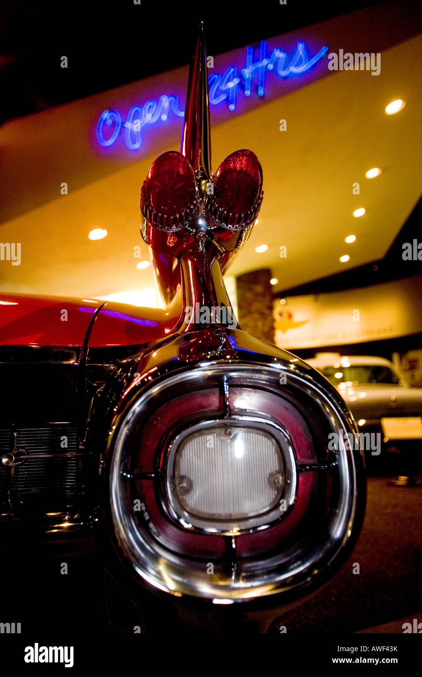 Tail light of 1959 Cadillac Stock Photo