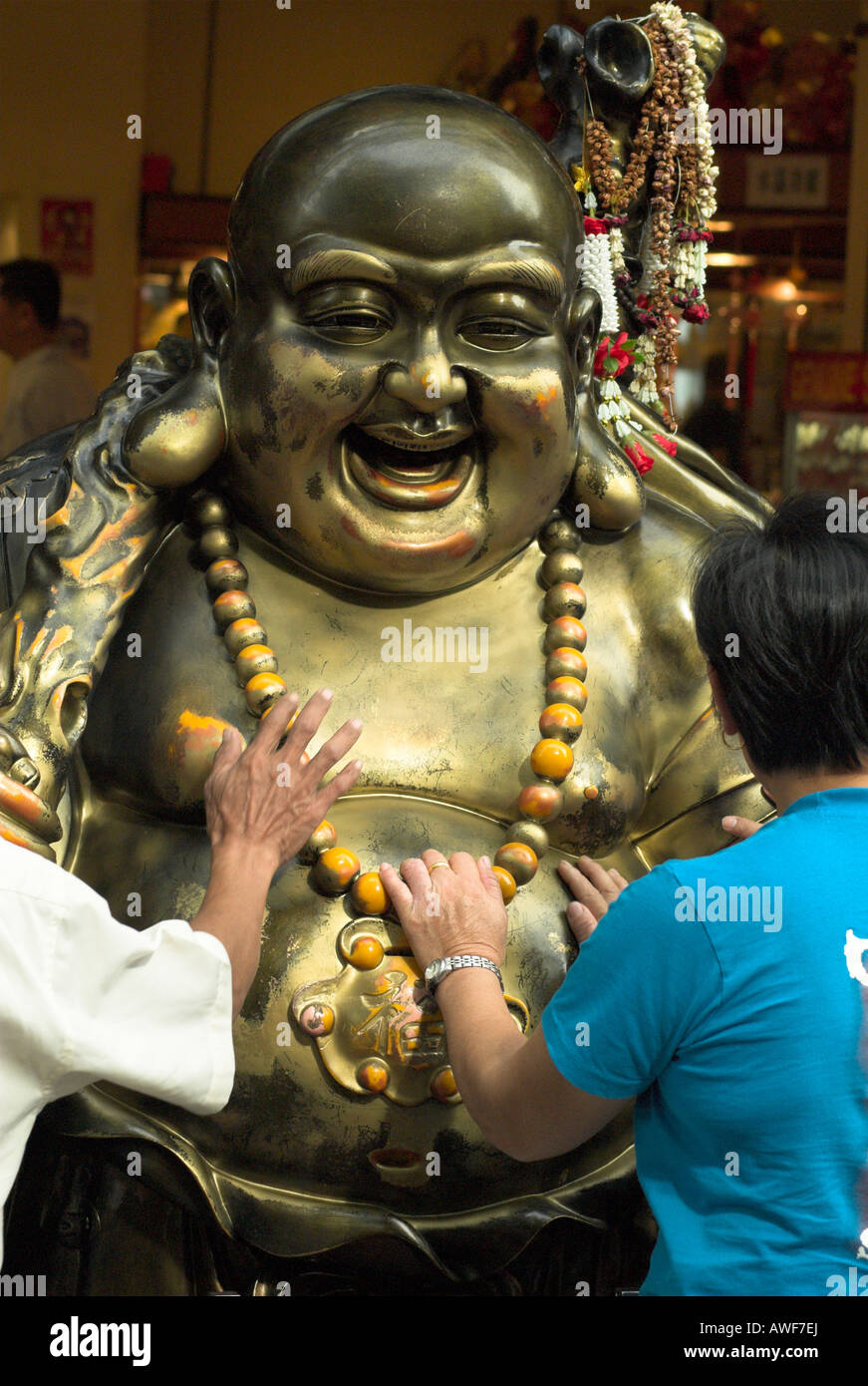 Rubbing buddha hires stock photography and images Alamy